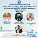 Webinar on “The Role of Social Sciences in Promoting SDGs in Pakistan”