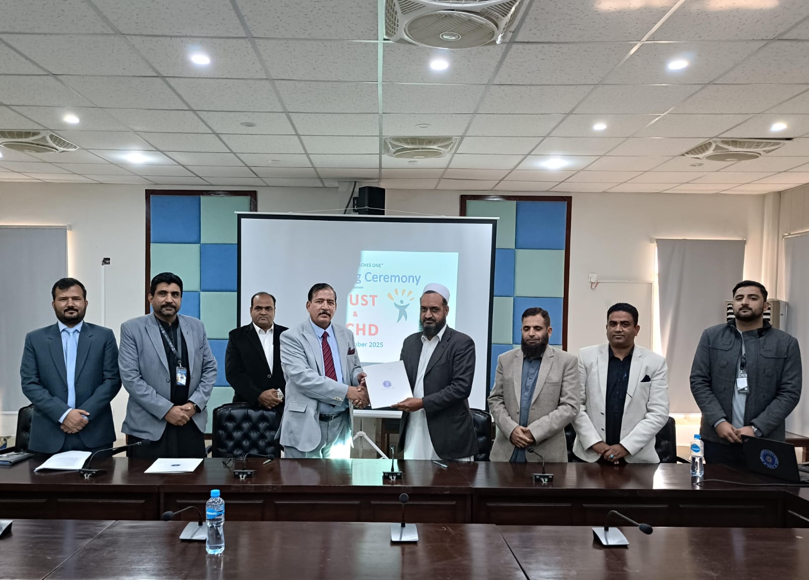 MUST, Mirpur AJ&K signs Memorandum of Understanding (MoU) with National Commission for Human Development (NCHD)